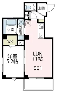 T‘sブルク【5階】の間取り