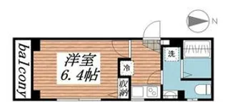 スリースターレジデンス学芸大学【2E号室】の間取り