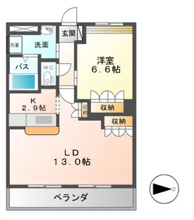 グランピア【3階】の間取り