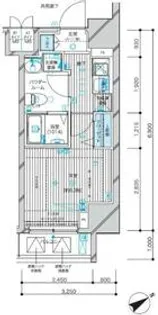 メインステージ蒲田Ⅵエグザ【8階】の間取り