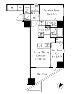 スターヒルズ関内【306号室】の間取り