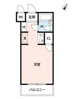 メイプルコート駒沢【3階】の間取り