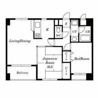 陽光大森マンション【3階】の間取り