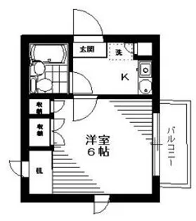 ベルトピア浦和Ⅰ【3階】の間取り