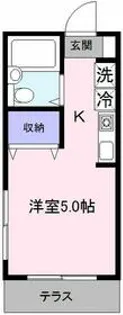 ジュネス【1階】の間取り