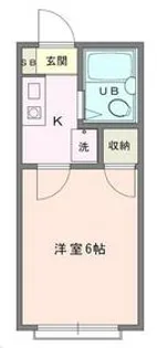 シティハイム元町【105号室】の間取り