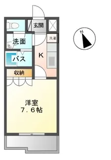 Blessing【2階】の間取り