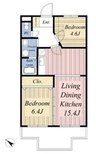 エトワール船堀【2階】の間取り