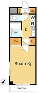 ファーストリーフ【2階】の間取り
