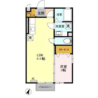 MK14 B【2階】の間取り