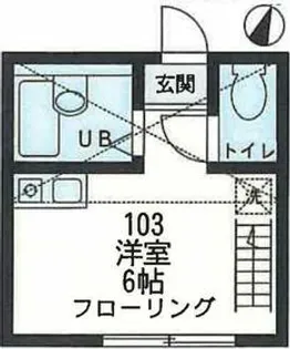 ユナイトステージルブランの杜【1階】の間取り