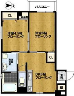 スターマンション【2階】の間取り