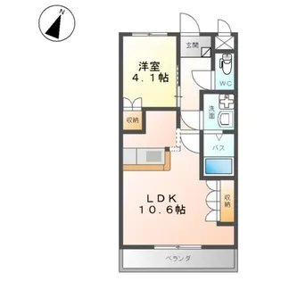 Luminous(ルミナス)【1階】の間取り