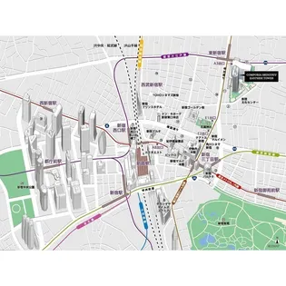 東京都新宿区新宿6丁目【マンション】の外観