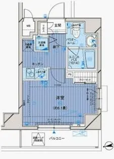 メインステージ大山【2階】の間取り