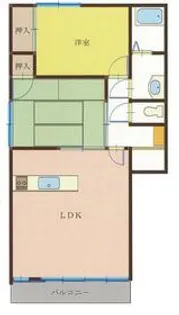 レグルス豊田【2階】の間取り