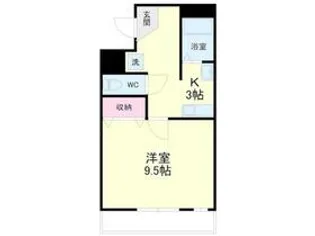 浜松南ファーストレジデンス【2階】の間取り