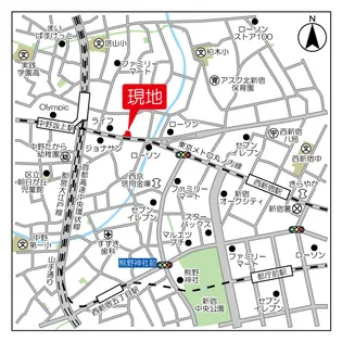 東京都中野区中央1丁目【マンション】の外観