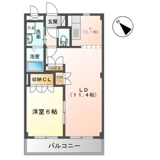 ファインパレス【2階】の間取り