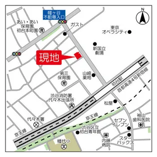 東京都渋谷区本町1丁目【マンション】の外観