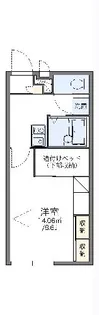 レオパレスシェソワ【2階】の間取り