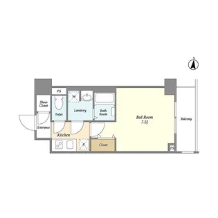 グランカミーユ江北【6階】の間取り