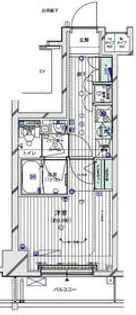 メインステージTOKYO・NORTH HY’s【4階】の間取り