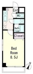ロイヤル白楽【3階】の間取り