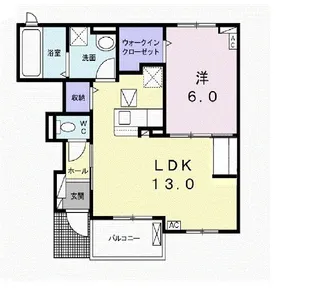 ブライトテラス【1階】の間取り