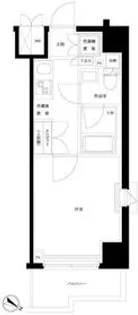 ルーブル川崎貝塚弐番館【6階】の間取り