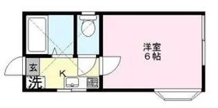 パルーム鎌ヶ谷No.2【103号室】の間取り