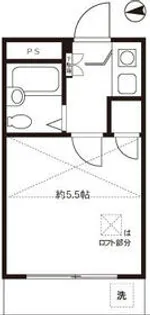 DRホームズ千歳船橋【104号室】の間取り
