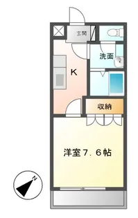 ff フォルテシモ【2階】の間取り