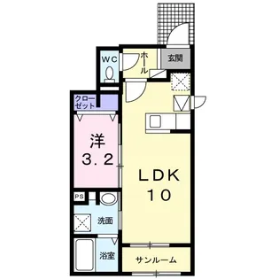 ヴィオラ【1階】の間取り