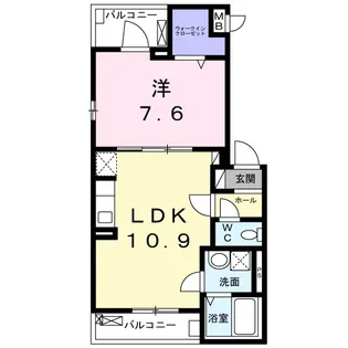 ティーリーフ【2階】の間取り