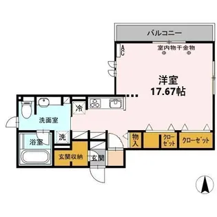 フェリーチェ【2階】の間取り