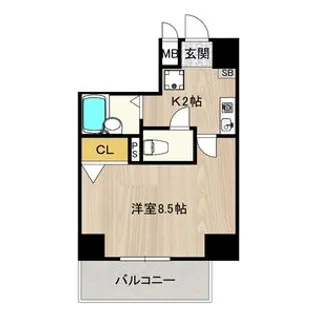 サムティ上堀川【5階】の間取り