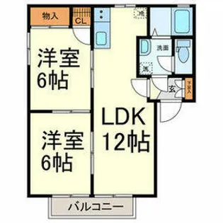 パストラルA【A101号室】の間取り