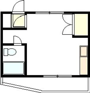 アルファーハイツ【202号室】の間取り