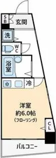 フェニックス練馬【6号室】の間取り