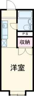 ハイツ井上【2階】の間取り