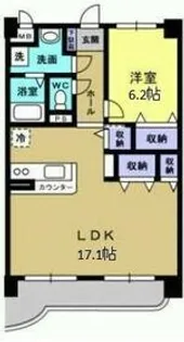 Y&Mアーバンライフ【6階】の間取り