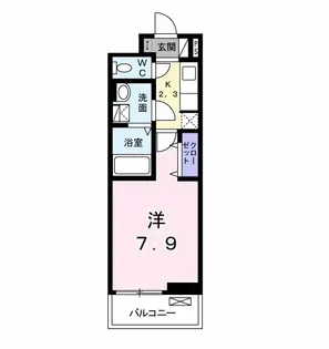 イセミネット市原【3階】の間取り