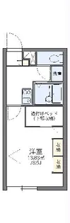 レオパレスK’s【1階】の間取り