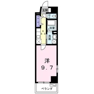 プレミアム 天久【7階】の間取り
