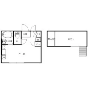 メゾン・ド・プティ【1階】の間取り