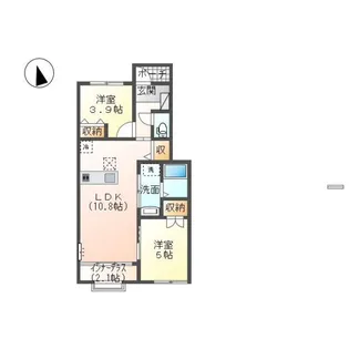 リジッド【1階】の間取り