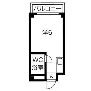 ラ・フォーレ千里【3階】の間取り