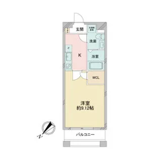 GRAN DUKE 四日市【0906号室】の間取り