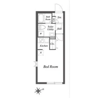 PASEO Yotsuya【2階】の間取り